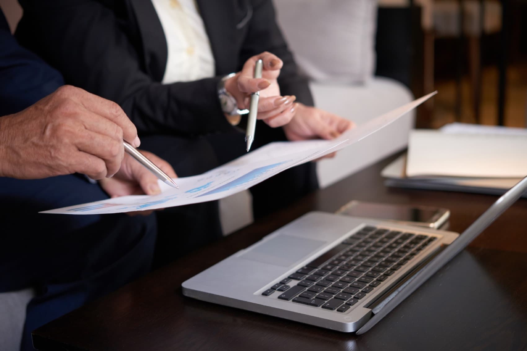 Business partners in Dubai
