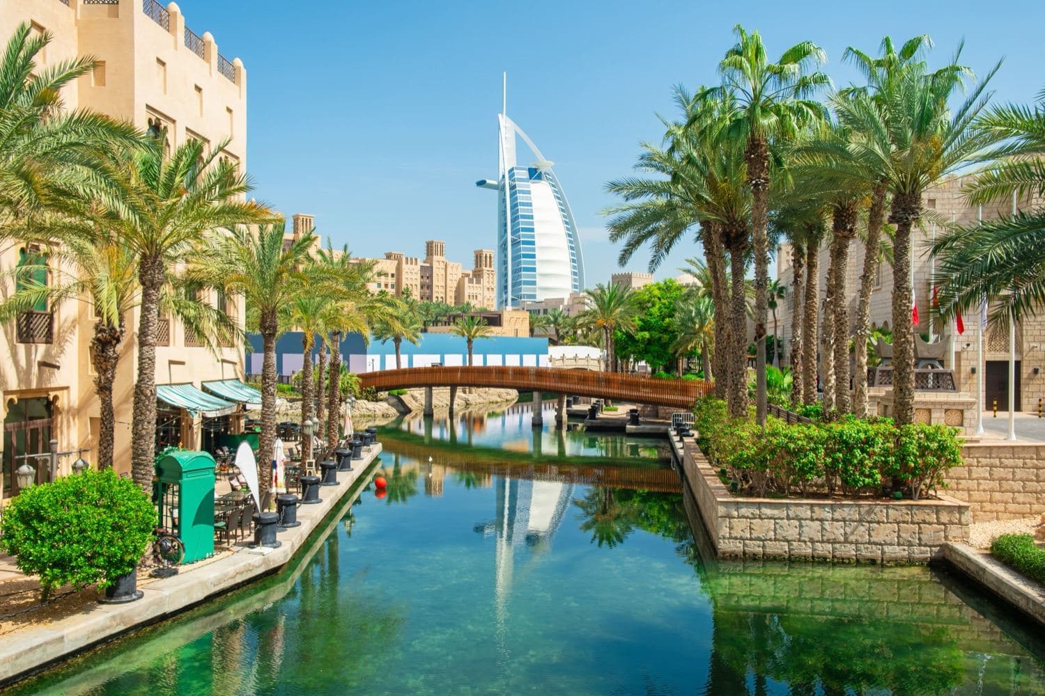 Madinat Jumeirah și Burj Al Arab din Dubai